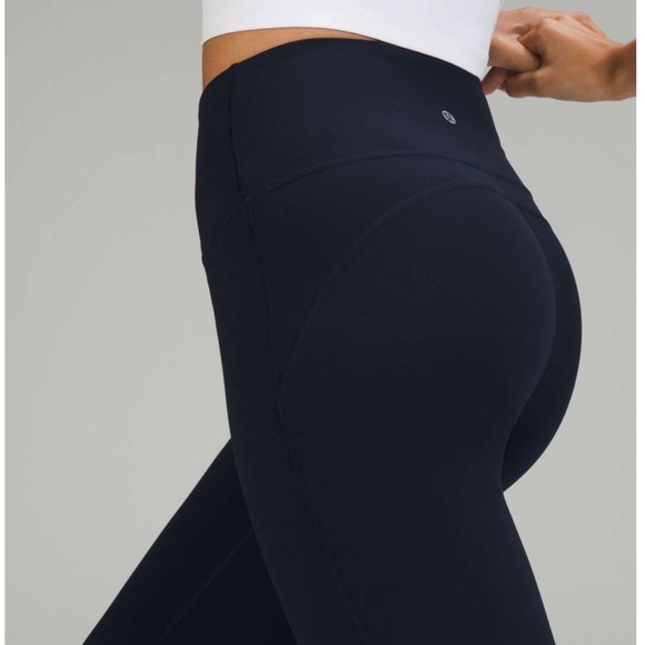 Lululemon Groove Super-High-Rise Flared Pant *Nulu True Navy - Picture 4 of 9
